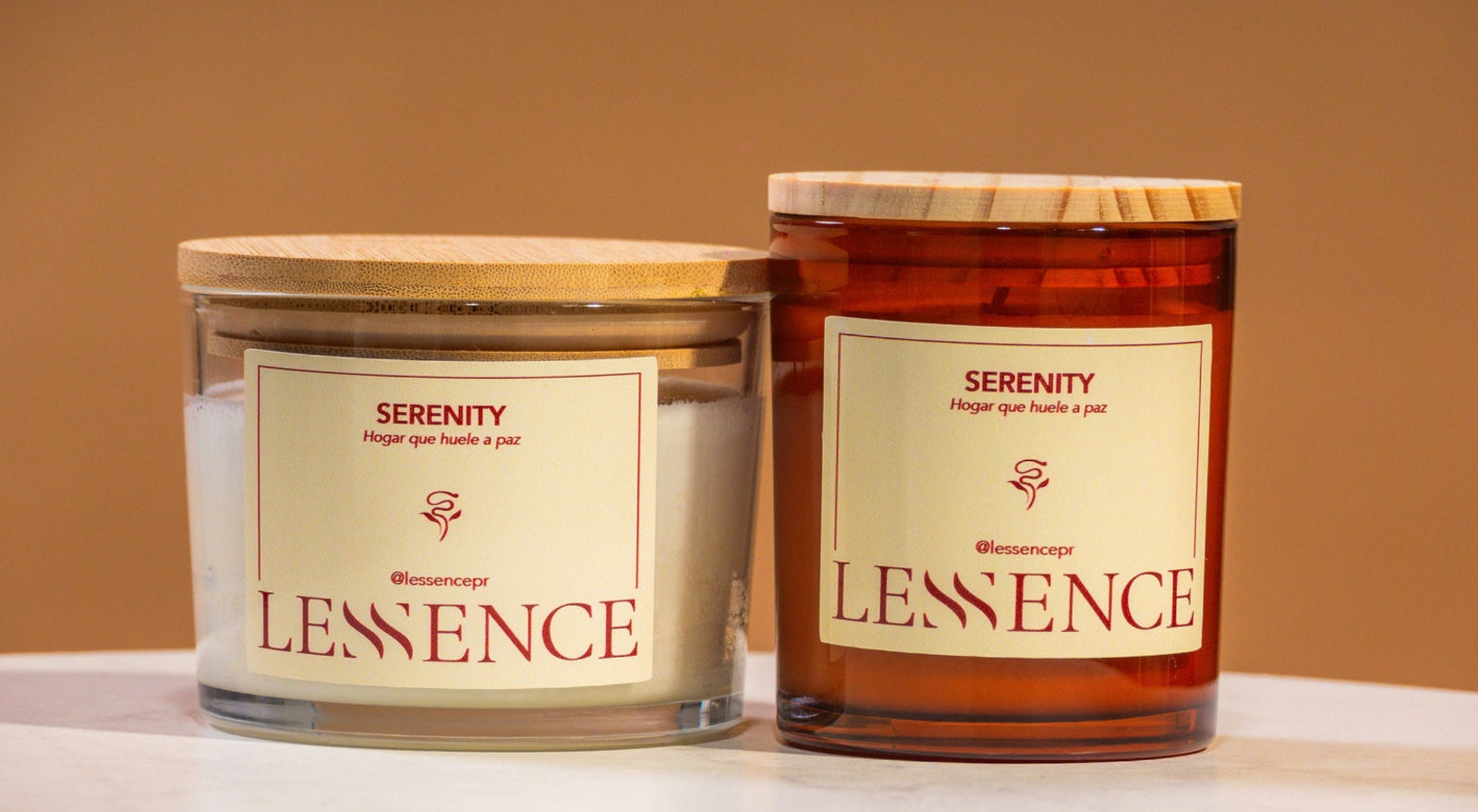 Colección Serenity – Velas Lessence Aromé